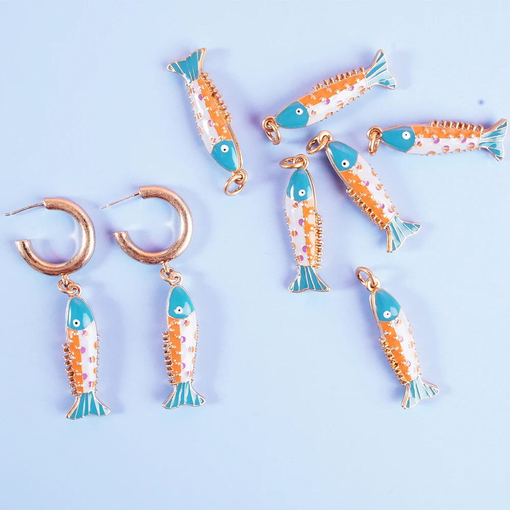 

Exquisite Fish Dangle Earrings for Women Good Luck Meaningful Ear Accessories Trendy Party Cute Jewelry Girls Lovely Gifts