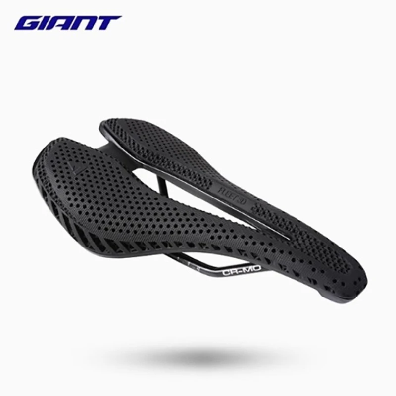 

GIANT FLEET 3D SADDLE Bicycle 3D Printed Saddle Ultralight NYLON Fiber Hollow Comfortable Breathable MTB Gravel Road Bike Seat