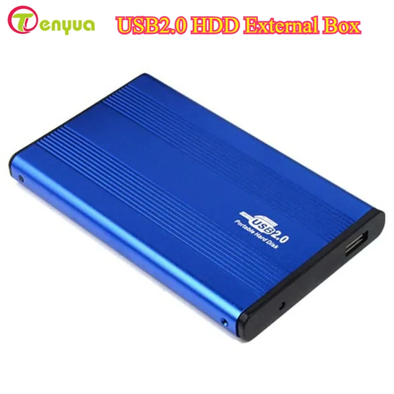2025 USB2.0 Hard Drive Disk Enclosure HDD External Box Case Caddy 2.5