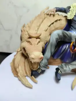 22公分動漫海賊王克洛克達爾坐姿版PVC可動人偶雕像收藏模型兒童玩具玩偶禮物桌面擺件 8 最佳銷售 一件鱷魚 - №4