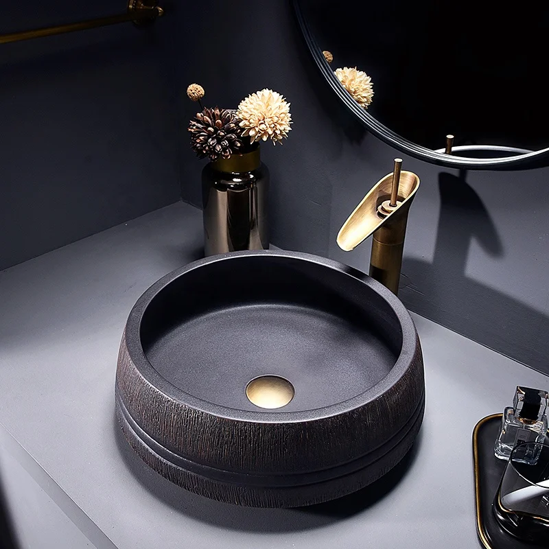 Luxury ceramic wash basin wash basin wholesale porcelain bathtub