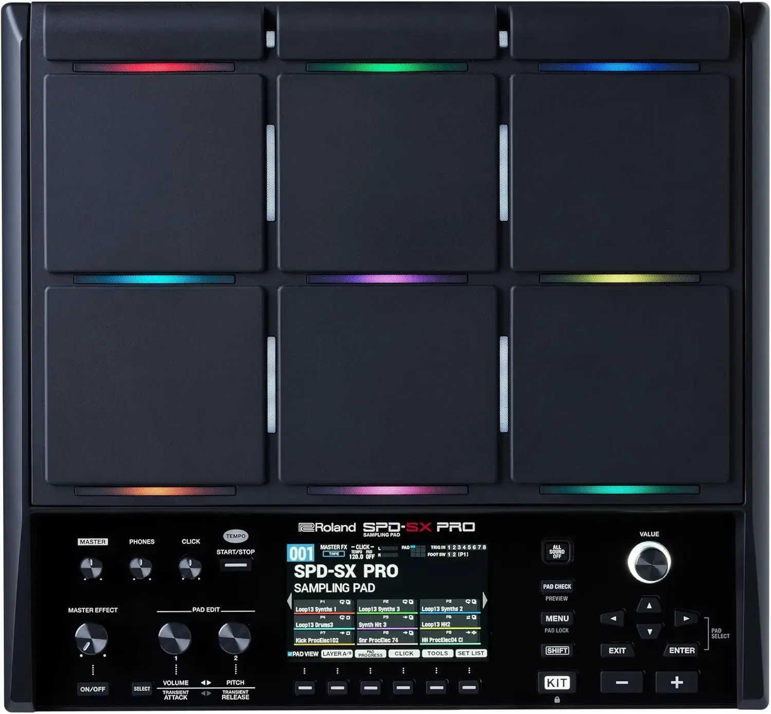 

Other Musicians | 9 Playing Surfaces, 8 External Trigger Inputs, Color Display, Customizable Pad LEDs, Onboard FX & More