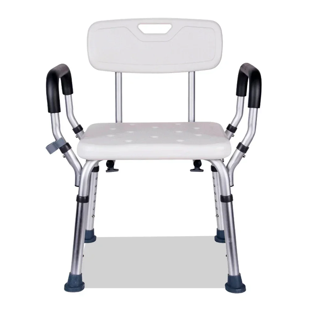 Adjustable Elderly bathroom seat anti-skid bath chairs for elderly squat toilet stool for shower special chair home chair seat