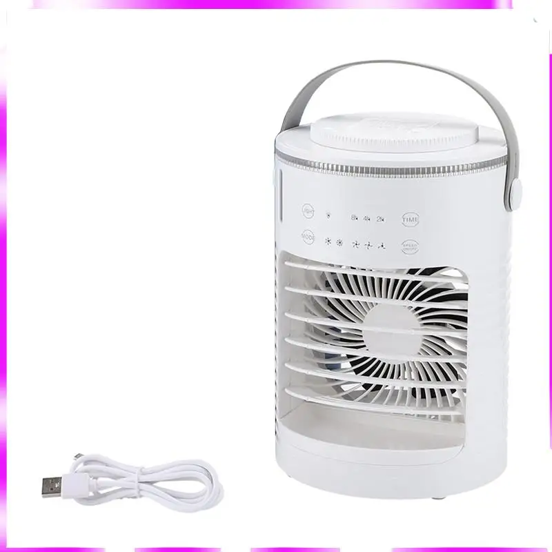 N98R Портативный вентилятор для кондиционирования воздуха Офисный портативный 3-скоростной настольный вентилятор Мини-вентилятор охлаждения