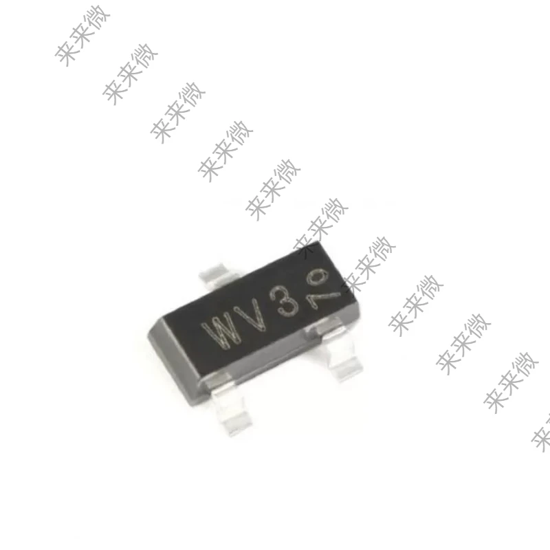 10pcs BAT54A SOT-23 Schottky Diode Array 30V 200mA 5ns Common Anode Dual Diode Low Vf Surface Mount Electronic Components BOM
