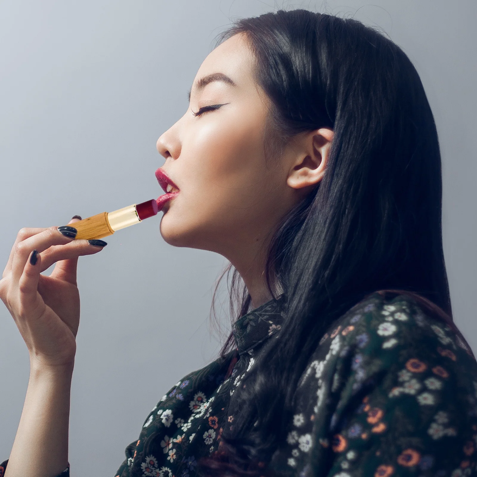 2 stuks 3. Lege bamboe lippenbalsembuizen DIY lippenstiftcontainer met lekvrije dop voor zelfgemaakte glansopslag Zilver Goud 12,1 mm