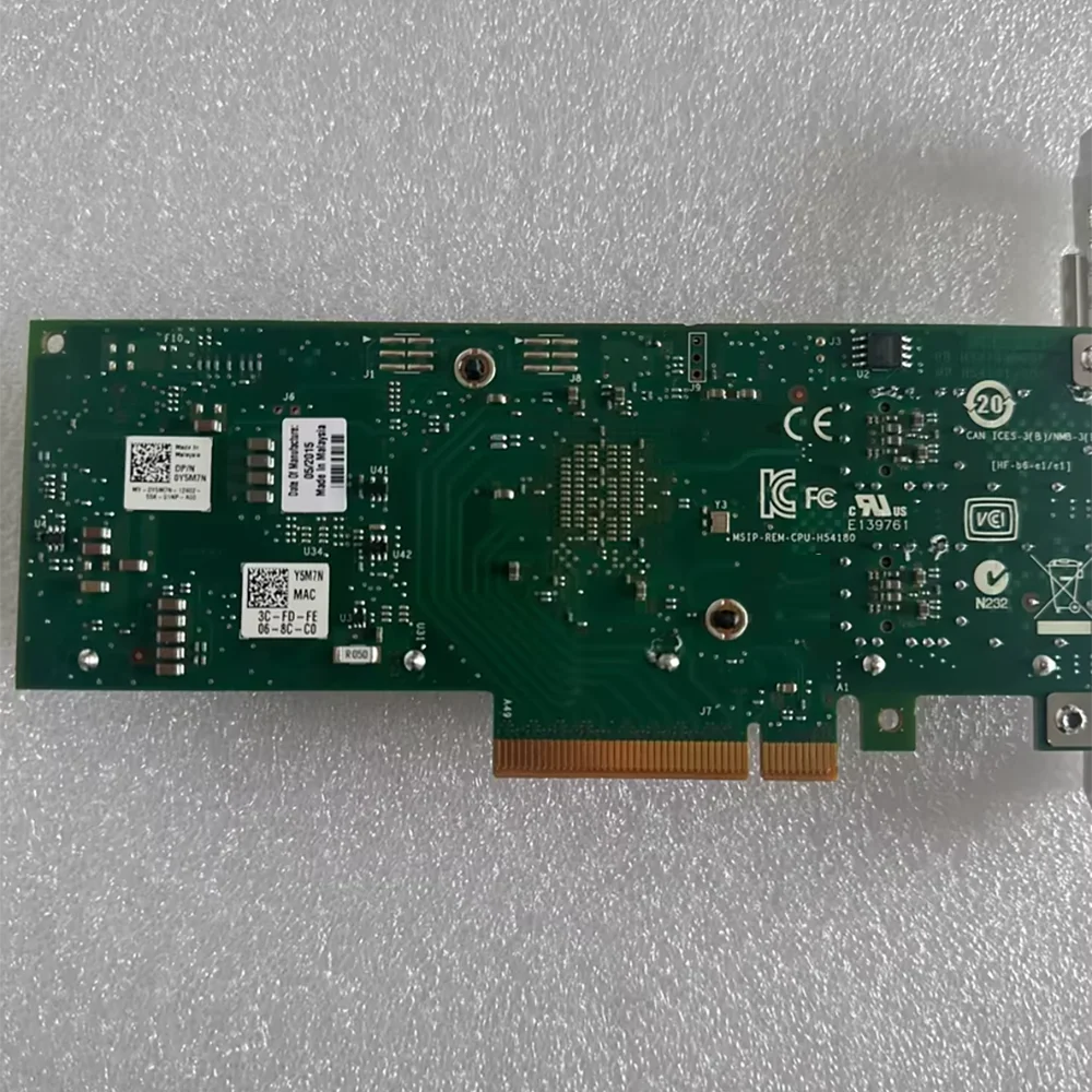 Dual Port 10G Optical Port Network Card Y5M7N 0Y5M7N X710-DA2