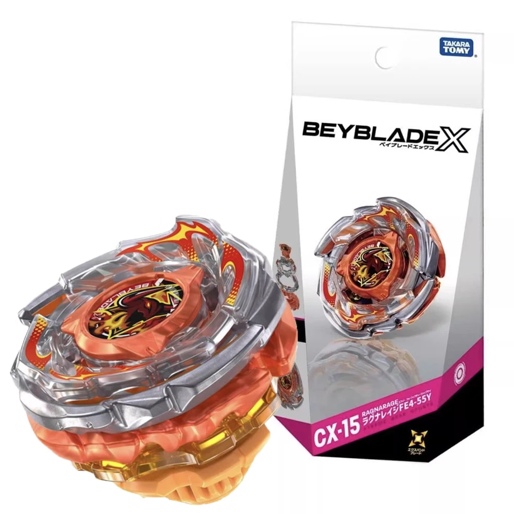 CX-15 Booster Ragna Rage FE4-55Y NEW WITH ORIGINAL PACKAGING SET GENUINE TAKARA TOMY BEY X