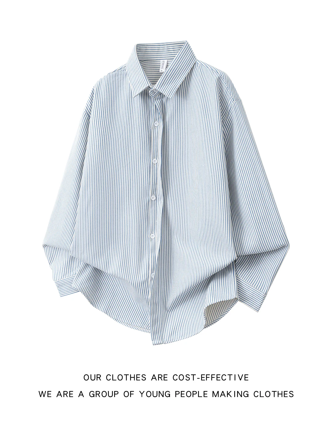 

Japanese Sle Striped Long Sve Men's irt Casual Loose Collar Spring Autumn Lazy Sle Outerwear Comfortable Breathable