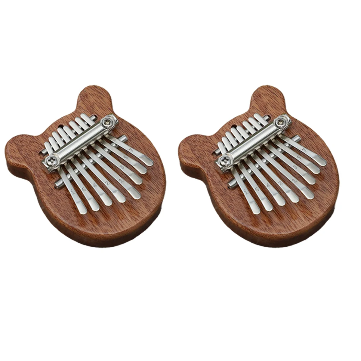 A71P Mini Kalimba Mini Thumb เปียโน 8-Tone แบบพกพาเริ่มต้นนิ้วมือเปียโนเครื่องดนตรี A