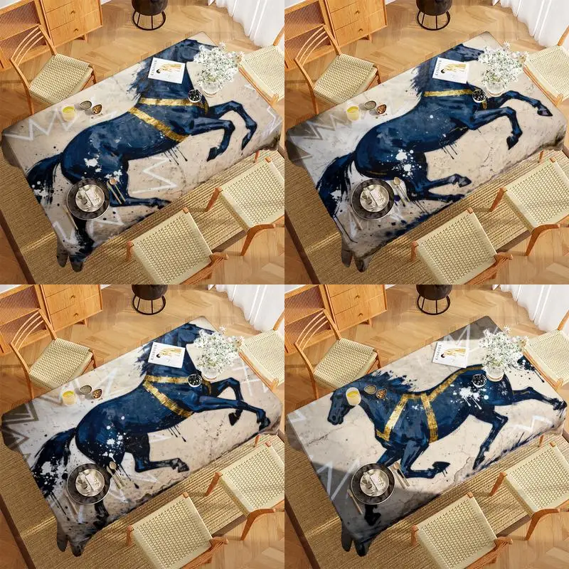 2D Galloping Blue H…