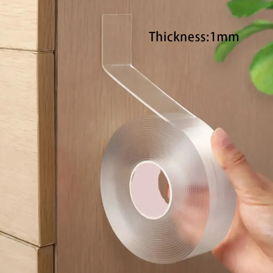 

Thick Nano Double Sided Sticker Reusable Traceless Nano Transparent Self Adhesive Sticker Washable Waterproof Double-Sided Tapes