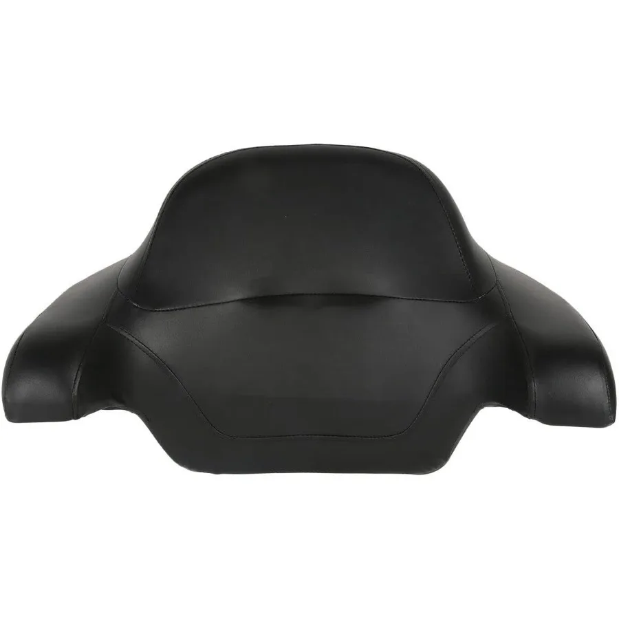 10.7 صندوق صندوق صندوق الدراجة النارية المفروم مسند الظهر مصباح ليد خلفي مع حزمة مزلاج من الكروم لنماذج Harley Touring 20142025 Electra Gli