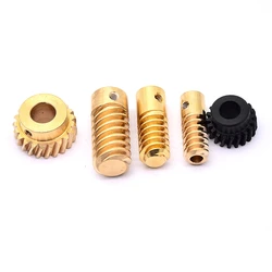 인형 게임기 범용 액세서리 구멍 구리 샤프트 슬리브 웜 기어, 소형 모터 기어, 25mm, 33mm, 35mm, 20/21 톱니, 5.7mm, 3.9mm