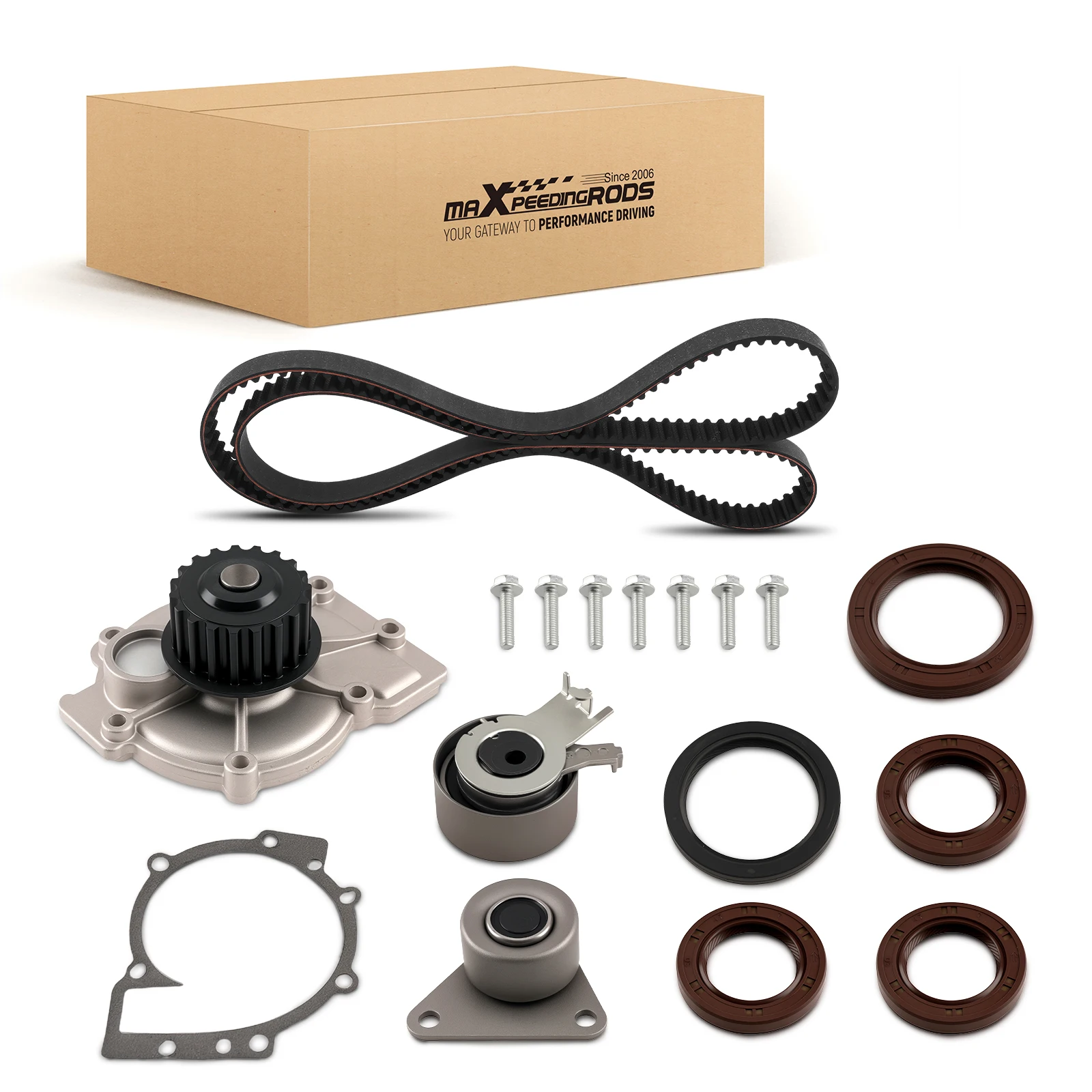

Timing Belt Kit Water Pump for Volvo S60 L5 2.5L 2.4L 2001-2009 TB331LK1