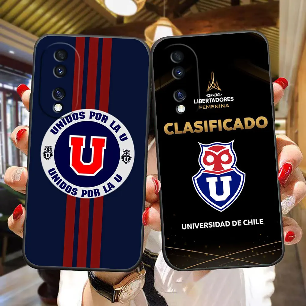 Funda de teléfono de la Universidad de Chile C para HUAWEI NOVA 3I 7I 8I P30 HONOR 20 400 90 X5C X6B X7 X7A X7B X7D X8 X8B X9 X9B X9A X9D