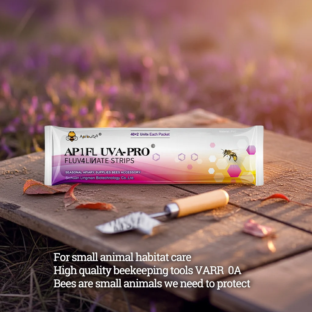 Accessoires pour abeilles, support de ruche APIFLUVAa Pro | Petite bande PVC, fournitures pour ruchers, matériel apicole, habitats pour petits animaux, varroa