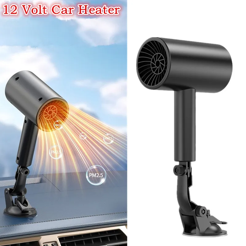 

Handheld Vehicle Heater 12V Car Winter Fast Heating Windshield Defrosting/Defogging Cleaning Car SUV Heater Fan