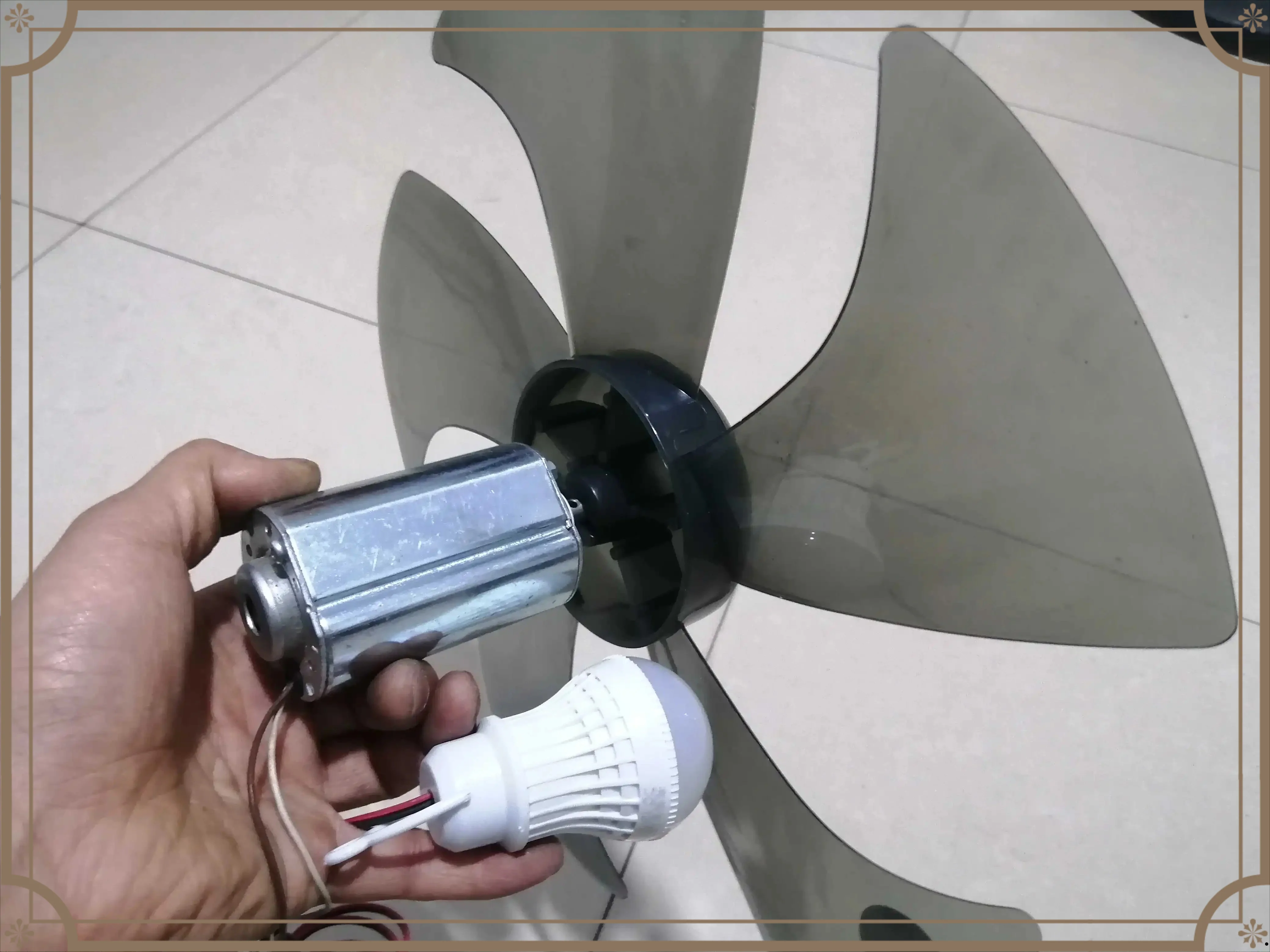 Wind turbine 12V volt 24V volt 120V volt 80W small permanent magnet DC hand generator high power light