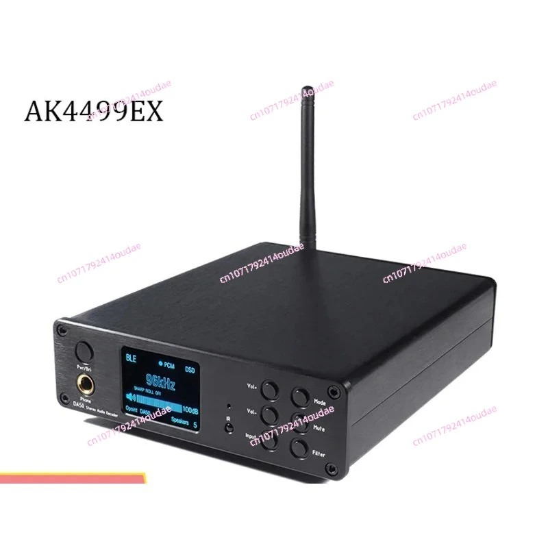 DA50 AK4499EX AK4191EQ Audio Balance DAC USB Amanero 384KHz DSD512 Bluetooth 5.1 LDAC Decoder Headphone amplifier XLR IIS