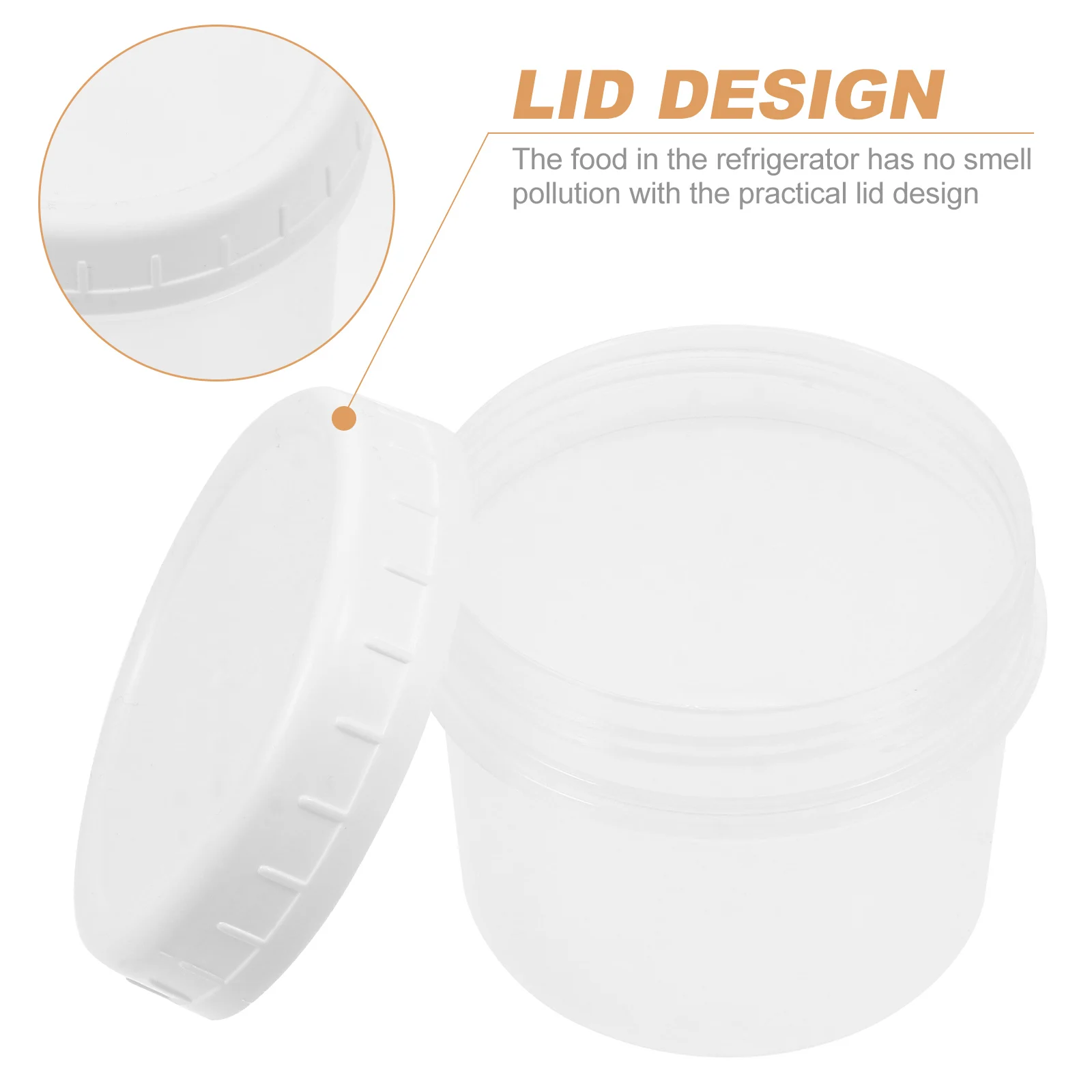 

20 set Pudding Yogurt Cups Ice Cream Storage Jars Small Dessert Containers With Lids Leakproof Freezer Safe Stackable Food Cups