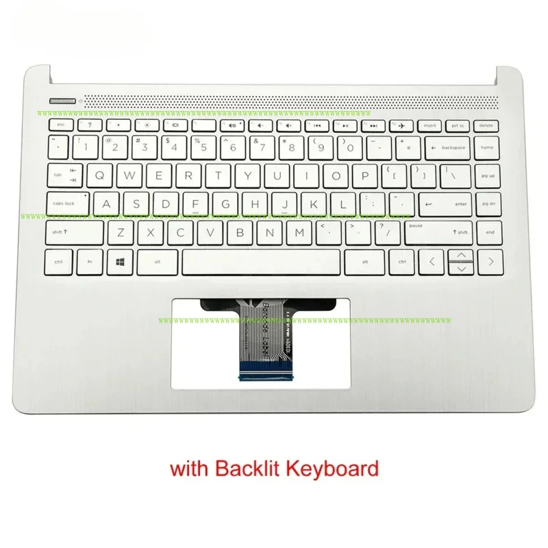 

F W New For HP 14-DQ 14-DQ1043CL 14s-DQ1085TU Palmrest w/ Keyboard Backlit L88206-001