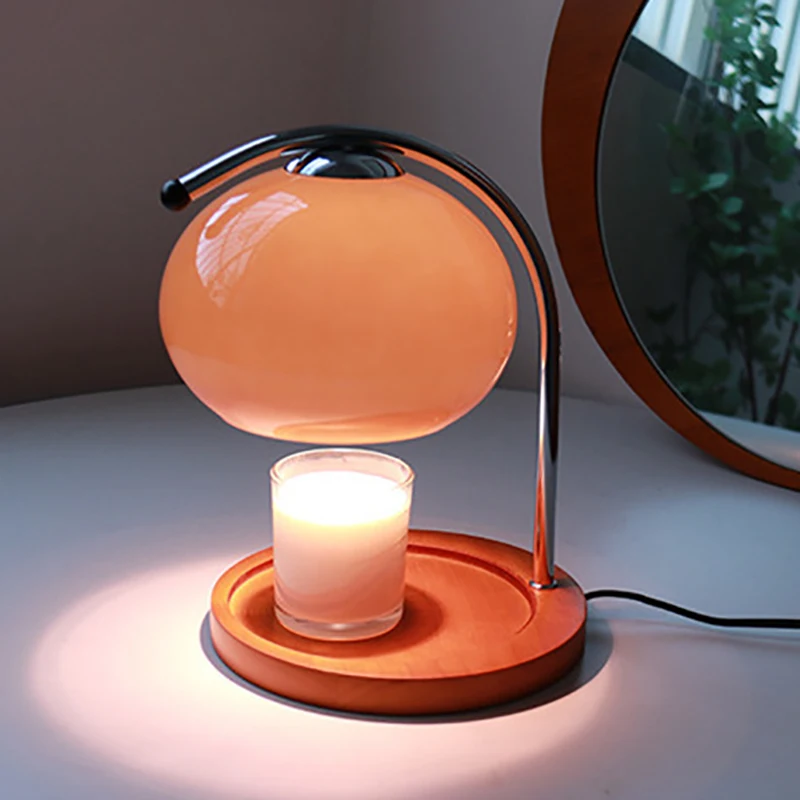 AC Powered Candle Warmer Light Classic Aromatherapy Diffuser Multifuntional Lighting Fixtures for Bedroom Study Living Room