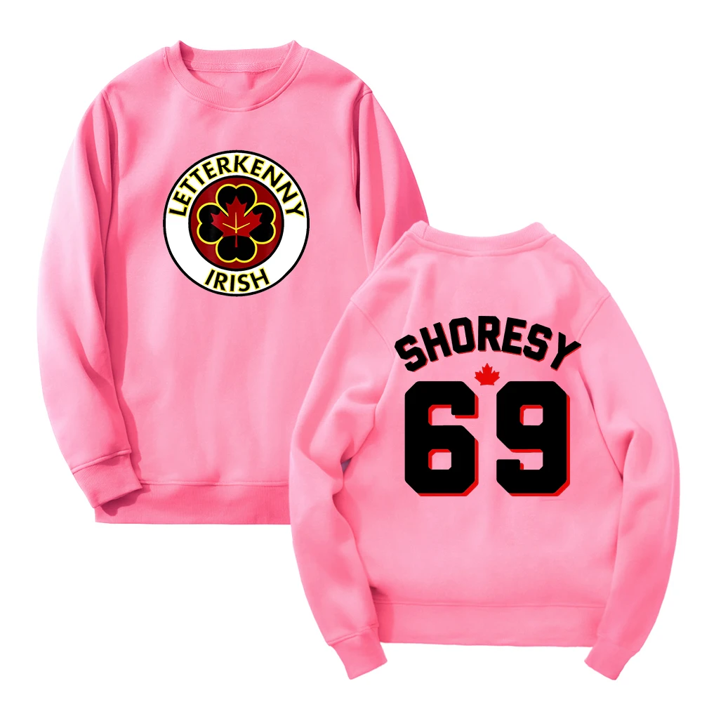 Shoresy Letterkenny Irish Shoresy 69 Graphic Long Sleeve Streetwear Men Women Sweatshirt Funny Clothes