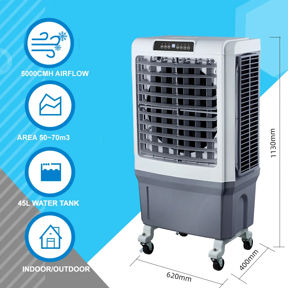 Best-selling Portable Evaporative Aircooler Low Cost Portable Desert Air Cooler Remote Air Cpling Fan