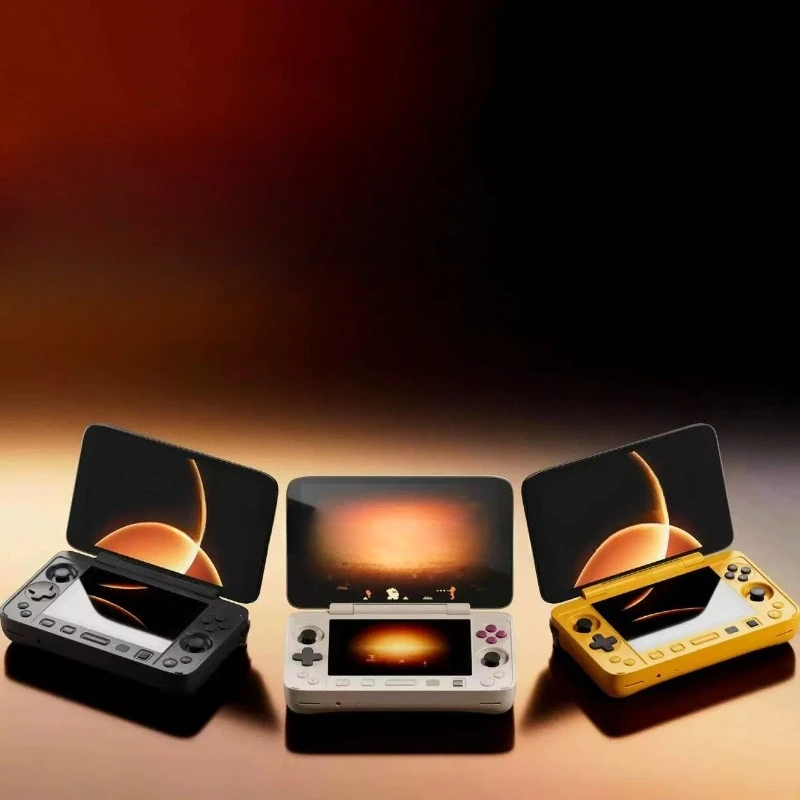 7-Inch flip double screen 140HZ high brush single machine, online game end game two-in-one computer game handheld