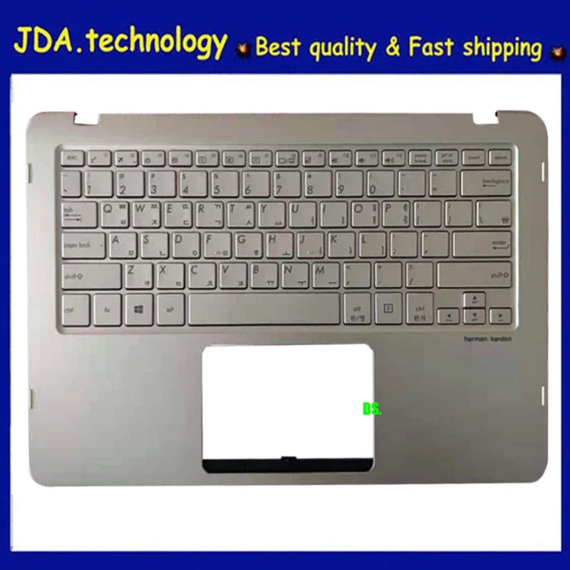 MEIARROW                NEW For Asus harman/kardon UX360 UX360U UX360UA UX360UAK Palmrest KR Korean keyboard Upper cover