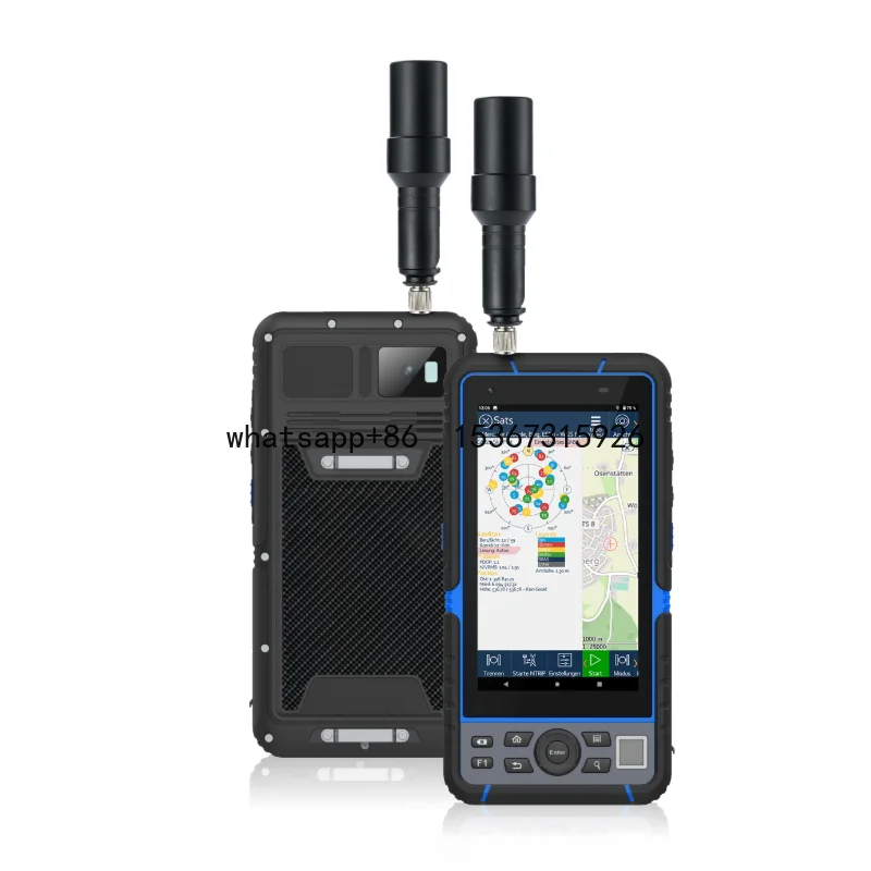 2024 G60M Android Rugged Tablet Industrial Ip67 Waterproof Portable Rtk Gps Gnss Antenna In Stock