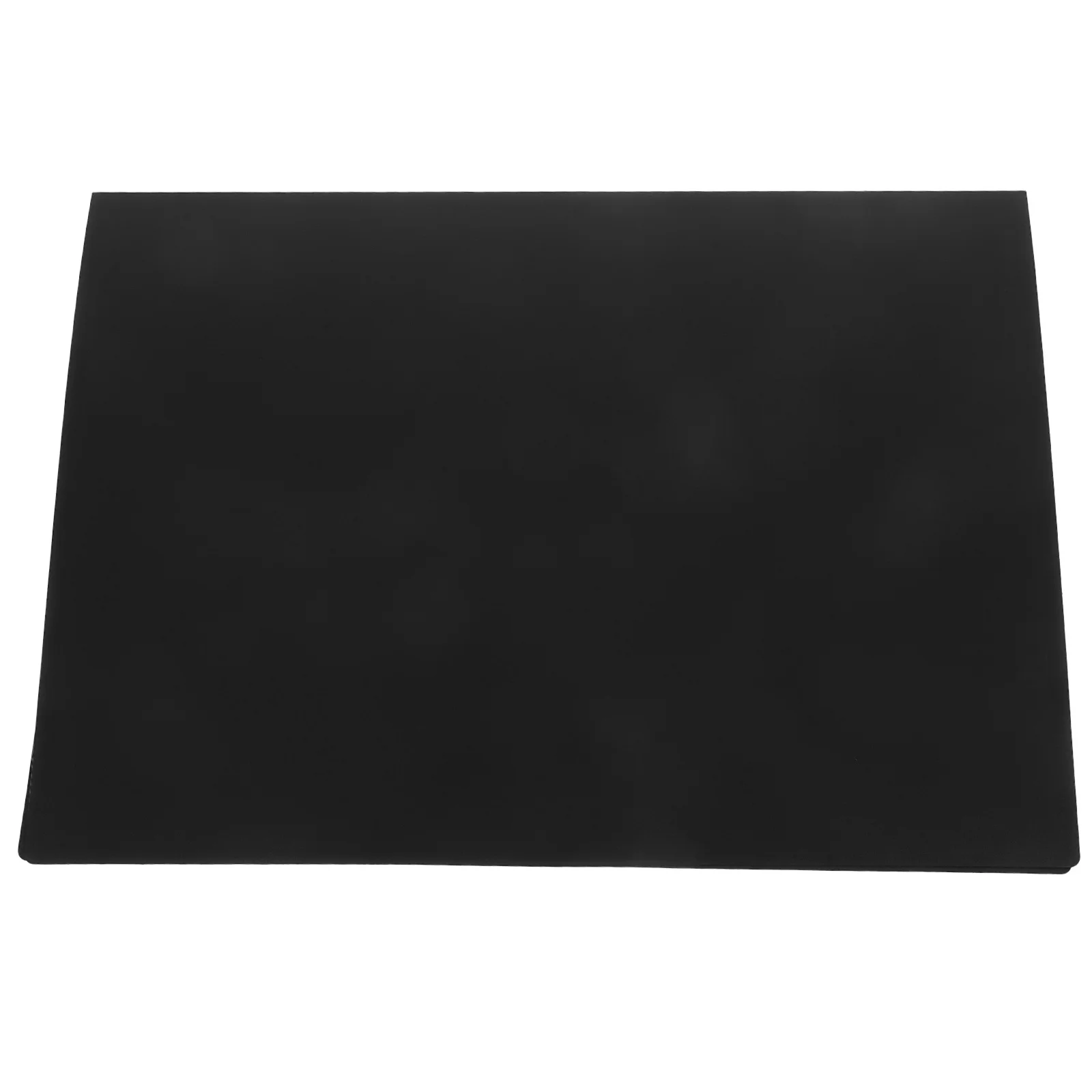 

20 Pocket Hard Cover Document Binder Black Matte Finish A4 Sheet Music Folder Portable Organizer for Reports Presentations Files