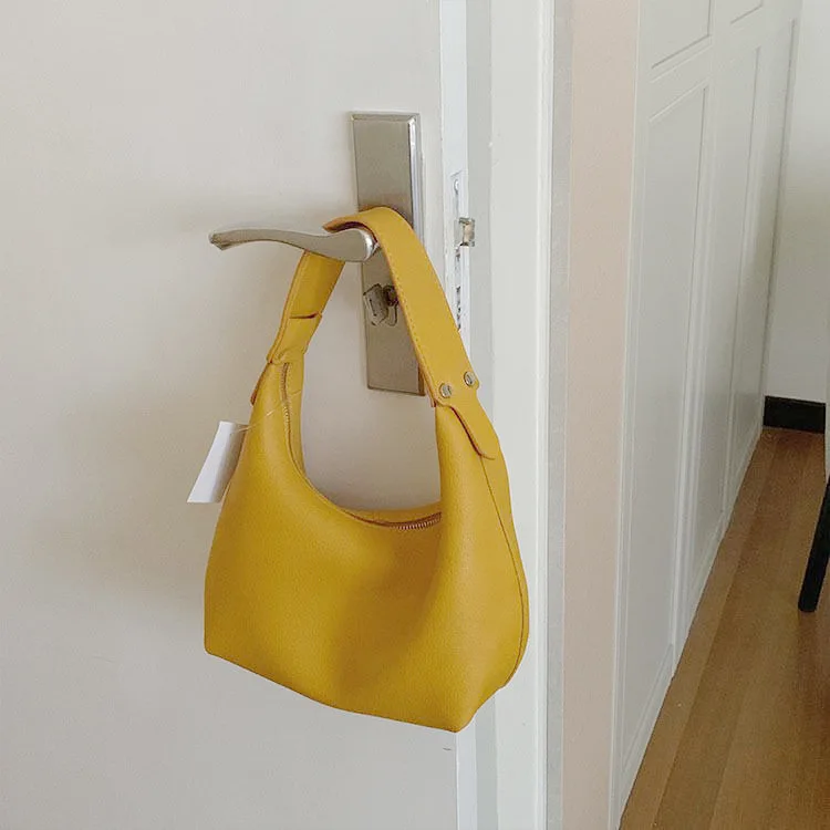 

2025 Новая модная сумка подмышки - портативная сумка через плечо в корейском стиле, универсальная сумка через плечо большой вместимости на осень-зиму