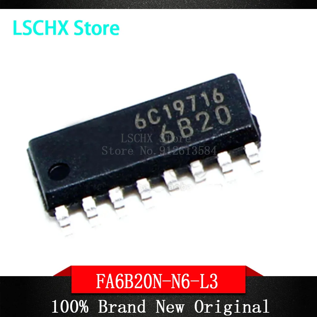 

(10 piezas) 100% nuevo FA6B20N-N6-L3 FA6B20N FA6B20 6B20 sop-16 Chipset