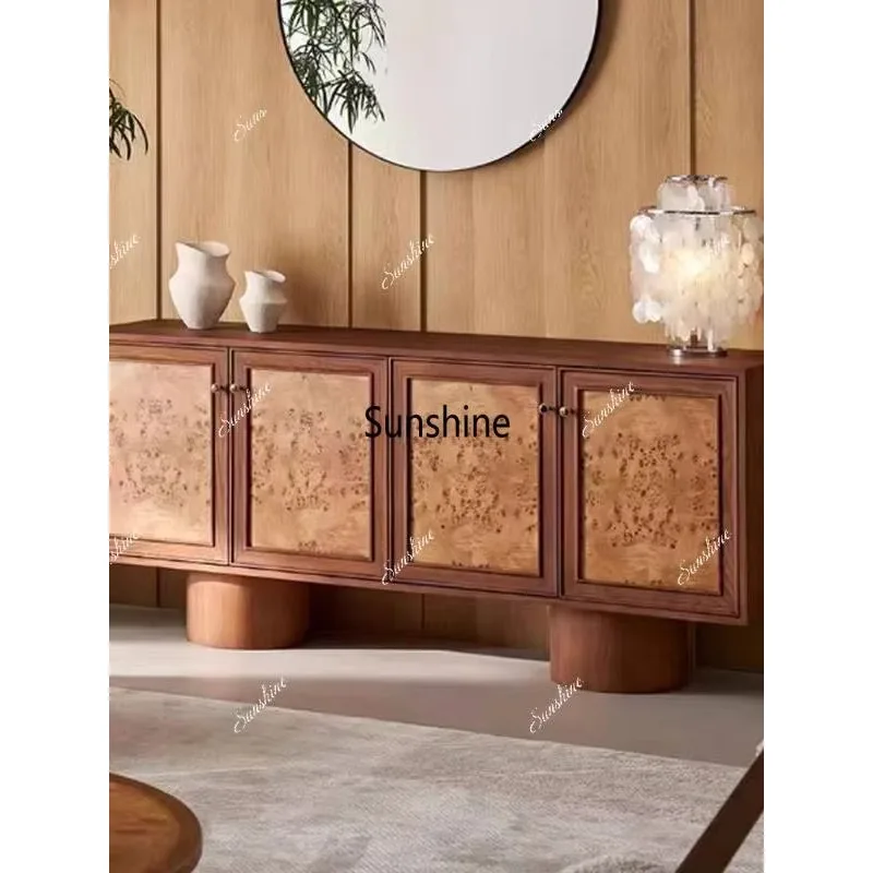 

Средневековый стиль, дерево, опухоль, кора, обеденный боковой шкаф из цельного дерева, настенный шкаф во французском стиле ретро X