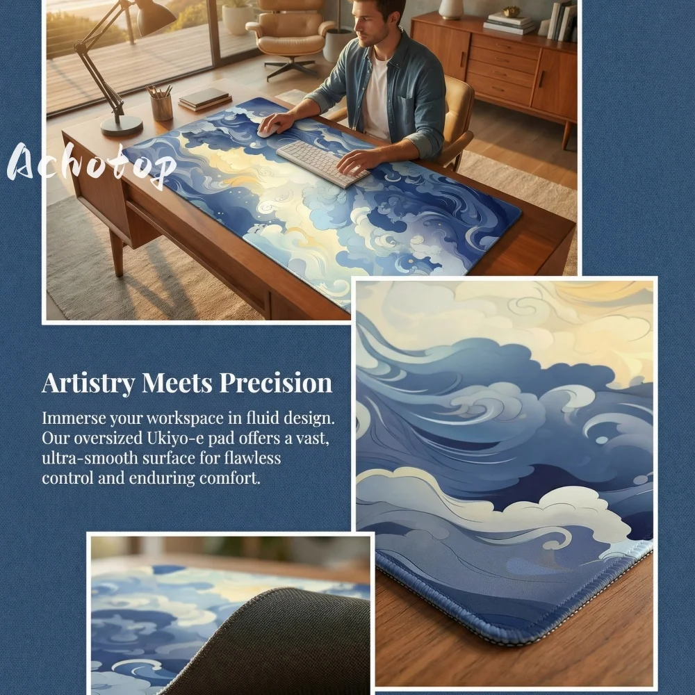 

Игровой коврик для мыши XXL 900x400, большой настольный коврик для ПК, аксессуары для компьютера, коврики Cloud Mousepads