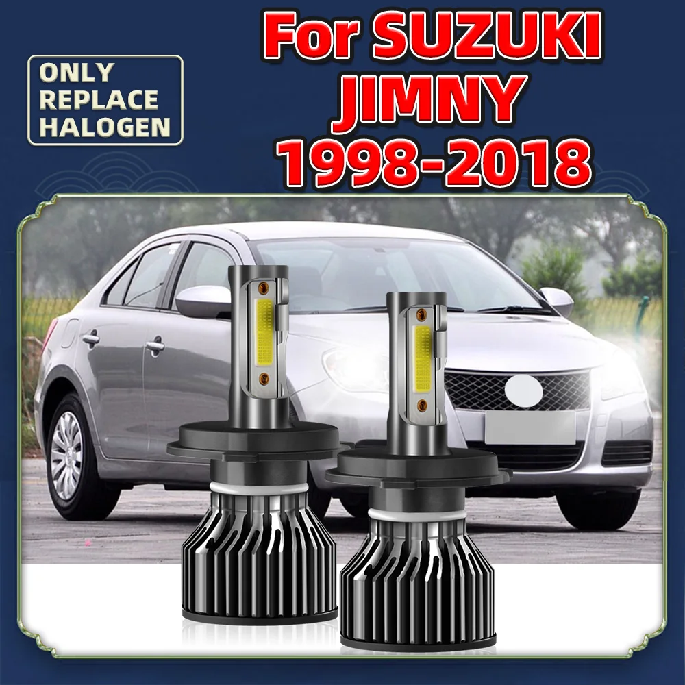 

Автомобильная фара HiLo H4 светодиодный, 1998 лм, 72 Вт, для Suzuki JIMNY 2005-2006, 2007, 2008, 2009, 2010, 2011, 2012, 2013, 2014, 2016, 2017, 2018,