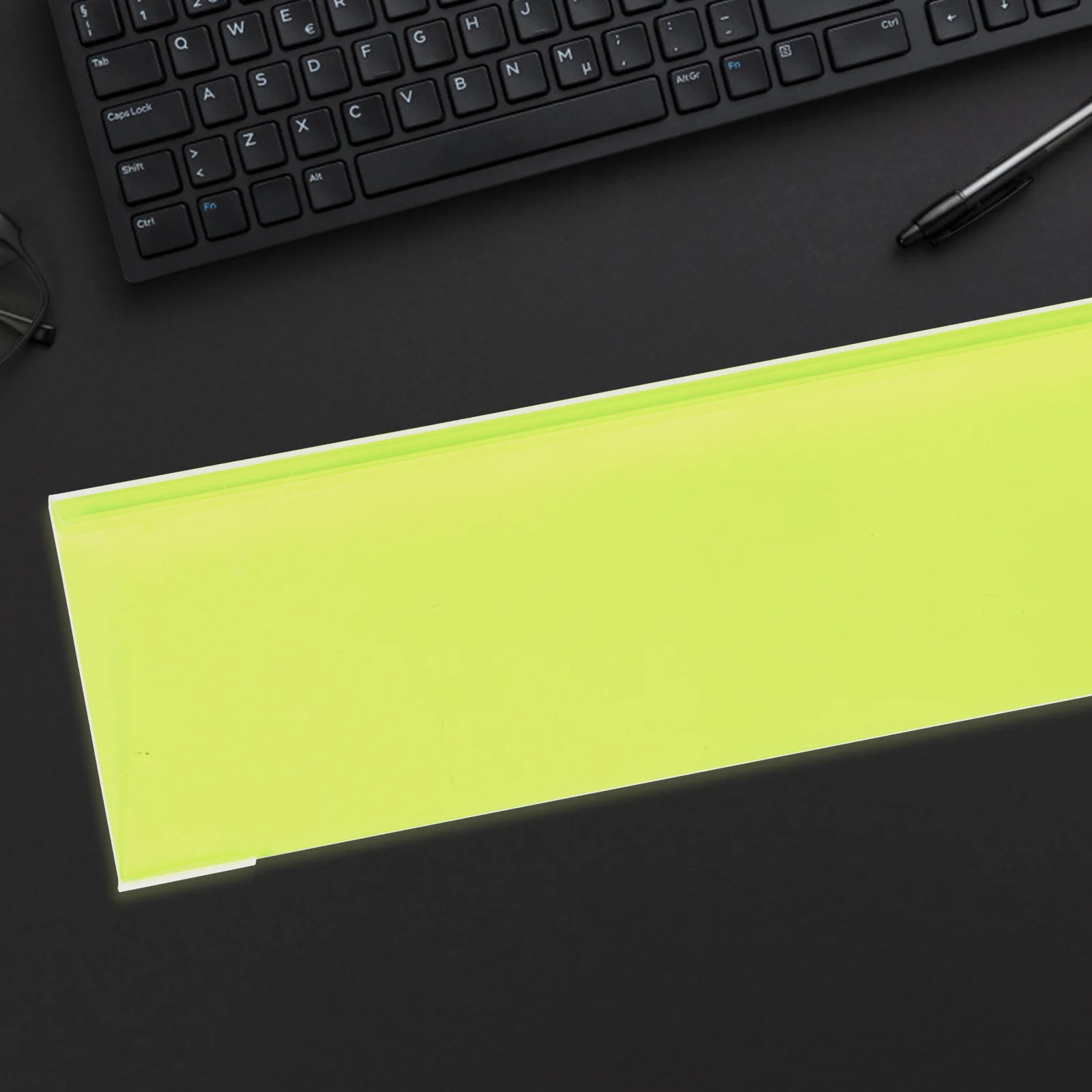 Support de clavier pour bureau, support de clavier réglable en acrylique pour ordinateur, inclinaison ergonomique, accessoire de bureau, support pour ordinateur portable