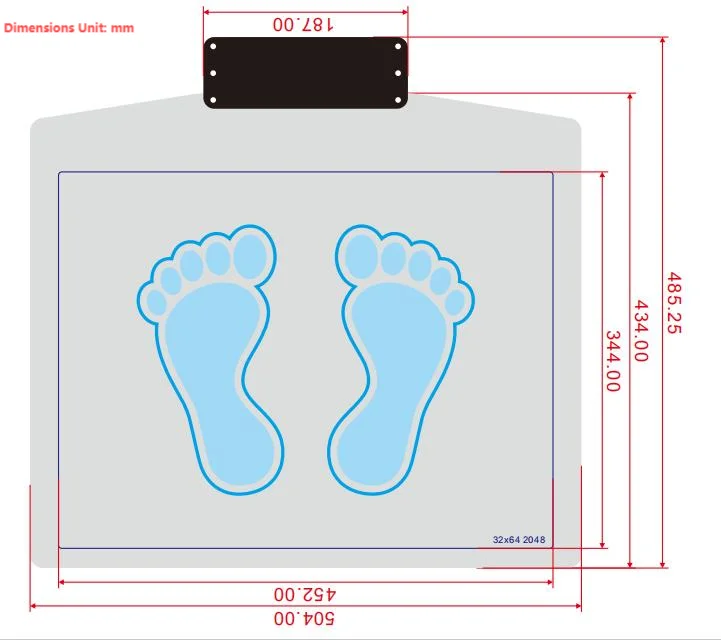 Foot Pressure Analyzer With Fsr Flexible Sensor | Customizable Medical Podiatry & Sports Science Equipment | Factory Direct Sale-image