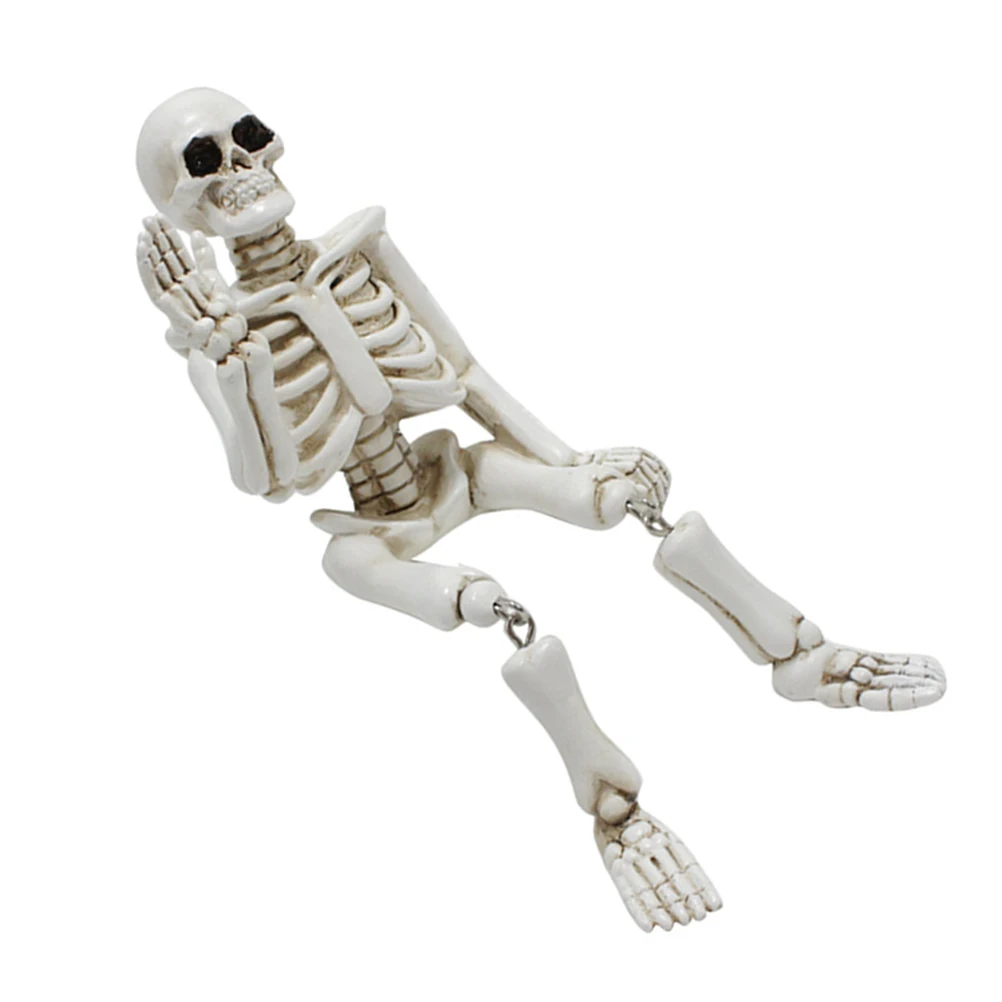 

s Skull Figurine Resin Craft Home Decor Halloween Party Decoration Cool Statue Miniature Garden nament