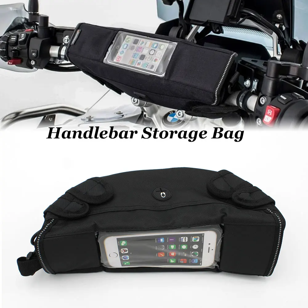 For BMW R1250GS R1200GS ADV F800GS F900XR F900R F700GS F750GS Motorcycle Handlebar Waterproof Storage Travel navigation Bag