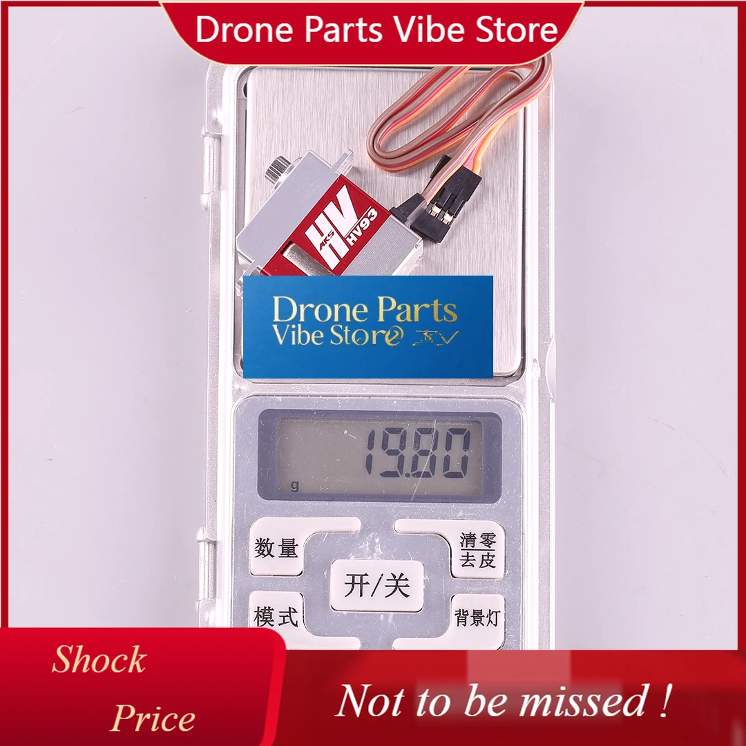 

DParts1HV93 Digital Steering Gear Hollow Cup Motor Metal Tooth Dr-ones Accessories