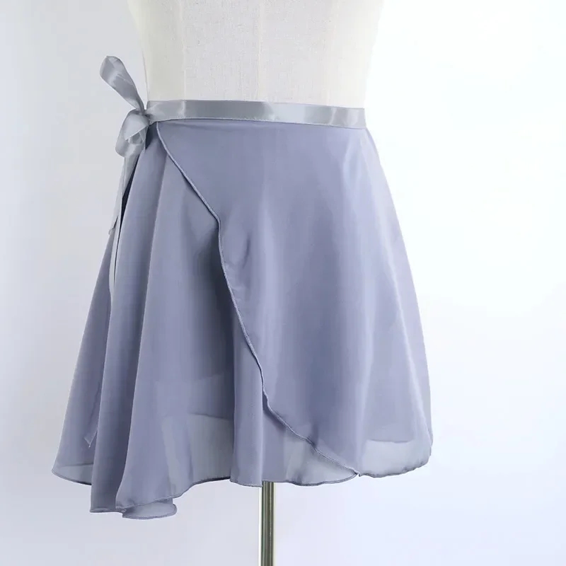 Girls Women Chiffon Ballet Dance Tutu Skirt Women Girls Gymnastics Wrap Skirt Training Ballet Skirts юбка Ballet Dancing Faldas