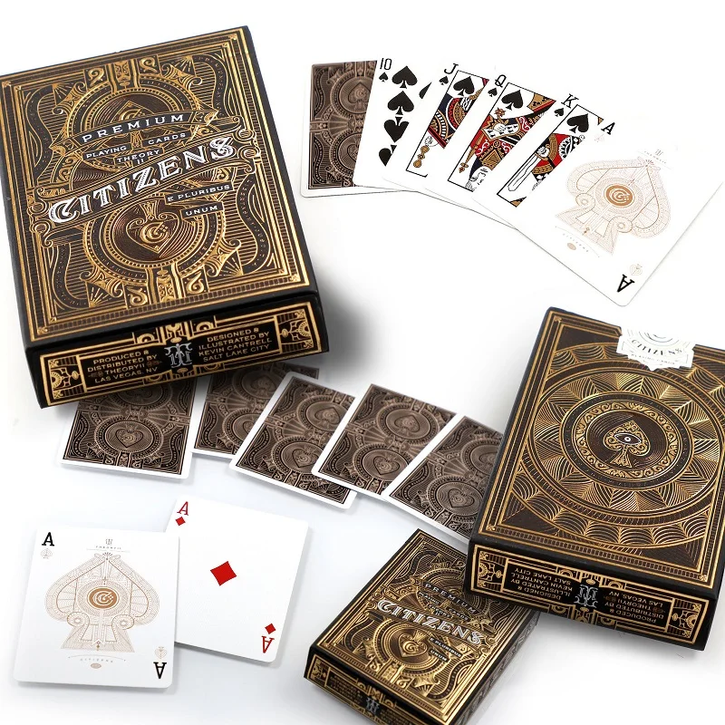 Theory11 Citizens Playing Cards Deck Poker Size Magic Card Games Magic Tricks for Magician