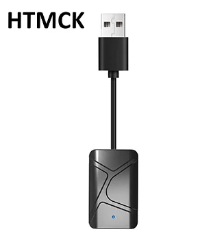 HTMCK Wireless CarPlay Adapter 2 in 1 Mini Box for Android Auto Android Head Unit Car Kit