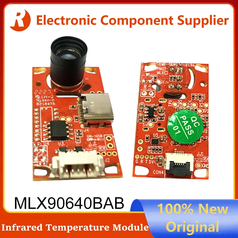 

MLX90640 Camera Module Thermal Image Temperature 32x24 IR Infrared Array Thermometric Dot Matrix 32*24 MLX90640BAB Sensor Module