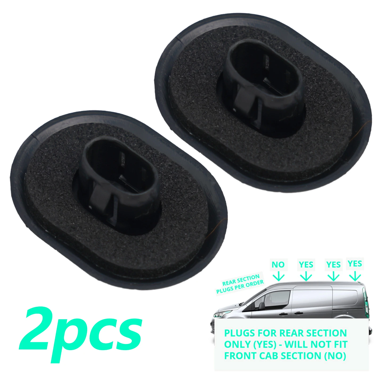 CAP Washer Car Truck Parts ROOF RACK GROMMET PLUG Rack Hole Grommets Roof Direct Replacement For Ford Mouldings