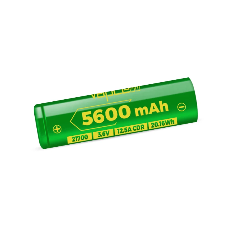 1-10 stücke Original Vapcell G56 21700 Batterie 5600 mAh Kapazität 12,5 A 3,6 V Lithium-Batterie Starke Leistung wiederaufladbare Batterie