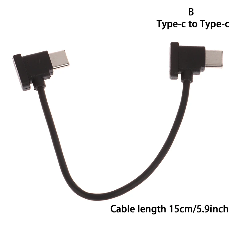 15cm Extended Data Cable Type-C Adapter Wire Connector Mobile Phone Tablet Data Line for DJI Mavic 2/Ari 2/2S/Mini 2 Drone